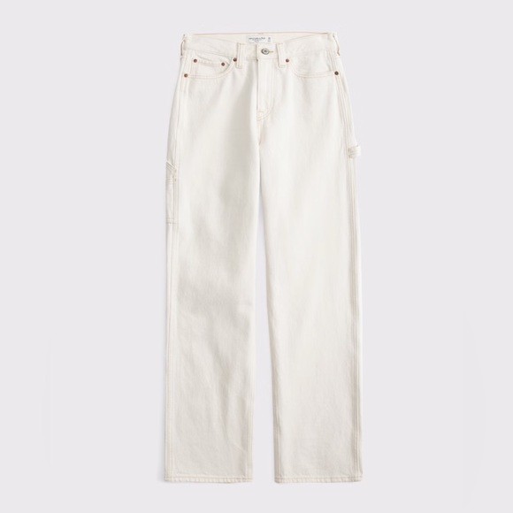 Abercrombie Mid Rise Slouchy Jean (Curve Love), sz 29 - Picture 5 of 9